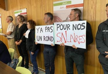 Manifestation le 27 septembre, pour réclamer une revalorisation des salaires.