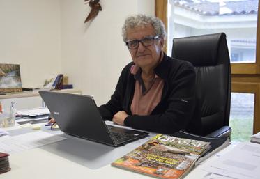 Bruno Meunier, président de la Fédération départementale de chasse de la Charente.