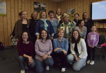 Les membres du collectif "Agricultrices avant tout" étaient réunies le samedi 19 octobre à la MFR de La Péruse.