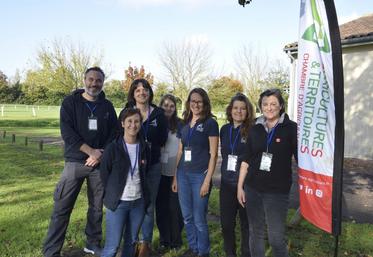 L'équipe de la Chambre d'agriculture mobilisée pour faire rayonner le réseau Bienvenue à la ferme.