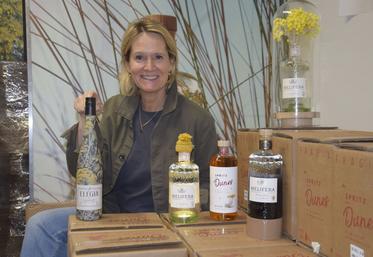 Cécile-Julie Amigorena présente une nouvelle corde à l'arc Melifera : la liqueur Elégia.