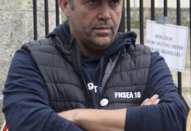 Yohann Guédon, trésorier de la Fédération nationale porcine.