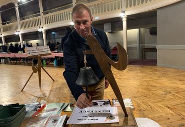 Éric Chasseriaud, président de l'Association des trufficulteurs de Charente-Maritime.