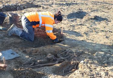 Les fouilles archéologiques sont ouvertes au public, demain samedi.