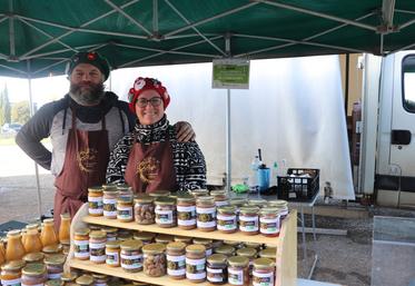 Damien Hersand et Célia Correia Da Costa se sont installés aux Verges des Doud's à Rioux-Martin.
