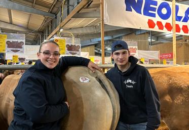 Jade Collardeau et Yanis David, à l'Apocab.