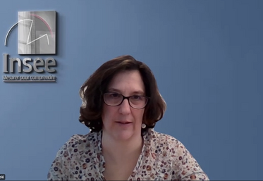 Claire Deconde, chargée d'études Insee Nouvelle-Aquitaine a présenté la synthèse de l'enquête
