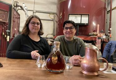 Camille Golvet et Anne-Marie Vaudon, respectivement 2e et 4e sur la liste FNSEA-JA 16