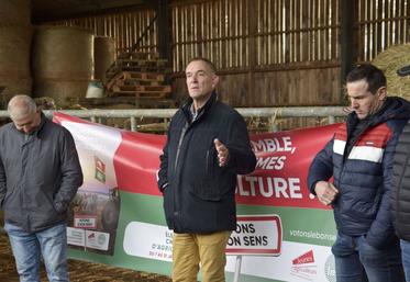 Président sortant, Christian Daniau est déterminé à poursuivre le travail au sein de la Chambre d'agriculture de la Charente.