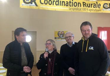 LA CR 86 a reçu la présidente nationale du syndicat à Prinçay.