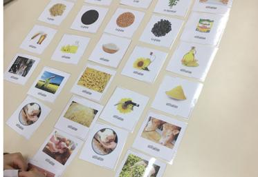 Parmi les ateliers proposés, un concernait la transformation des céréales.