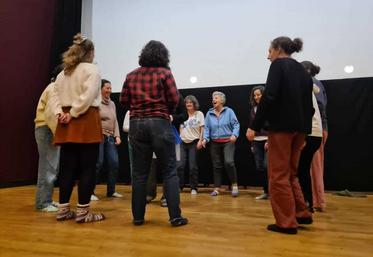 Les dix cheffes d'exploitation ont reproduit des situations rencontrées dans leur quotidien professionnel.