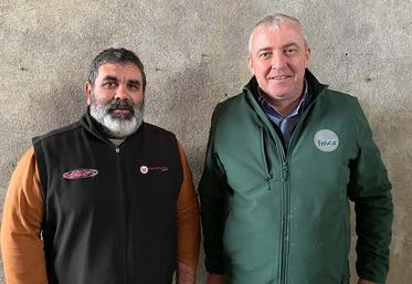 Éric Berbudeau et Patrick Bénézit.