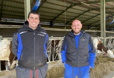 François et Sylvain Brosset Gaec des rosiers 79