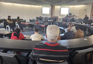 De nombreux cédants étaient cette année présents.