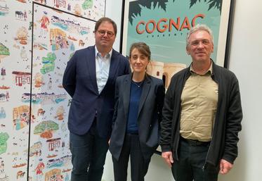 De gauche à droite : Renaud Fillioux de Gironde, Mathilde Boisseau et Patrice Rey.