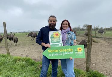 Alexis Laurendeau et Marine Guillot ont rejoint, comme leurs prédécesseurs, le réseau Bienvenue à la ferme Deux-Sèvres dont les objectifs sont la vente directe et l'accueil à la ferme.