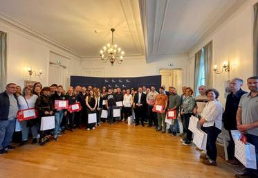 Une quarantaine de producteurs ont été récompensés.