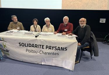 L'assemblée générale de Solidarité Paysans s'est tenue à Ruffec, le vendredi 28 mars.