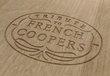 Une barrique "hommage aux tonneliers français"