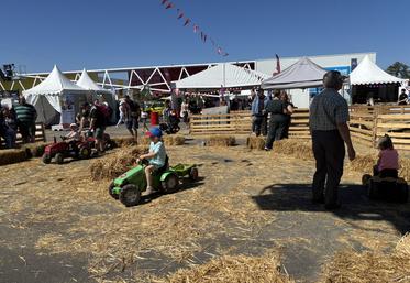 Une ferme pédagogique était notamment proposée par les JA.