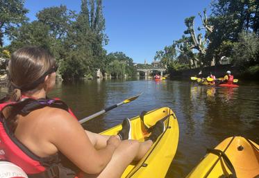 Les jours de grande chaleur, cette randonnée permet d'être au frais.
