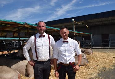 Raphaël Marquet et Mathéo Dahéron.