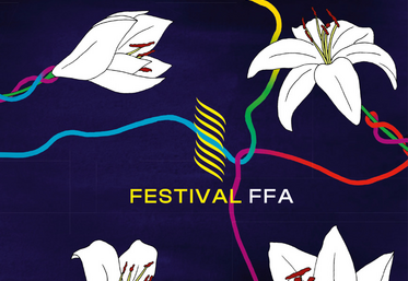 L'affiche du FFA 2025 met le Québec à l'honneur, et sa fleur emblématique : le lys.