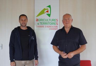 De gauche à droite : Nicolas Chaslard et Frank Olivier.