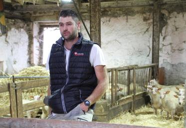 Victor Leglantier est éleveur à Saulgé.