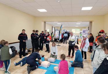 La journée de prévention citoyenne à Yversay en 2024 avait attiré 170 personnes.