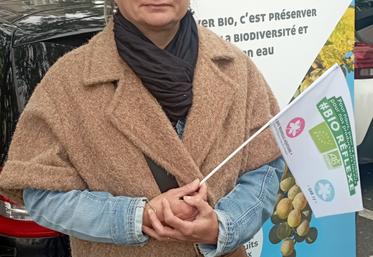 Béatrice Merleau, co-présidente du Gab17, dénonce la baisse des aides à la filière bio.