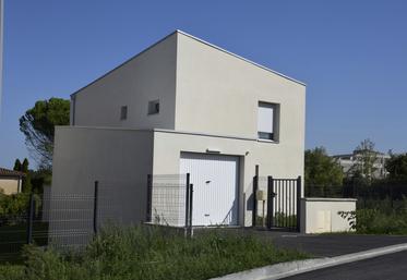 Neuf logements individuels de l'Oph de l'Angoumois à Ruelle-sur-Touvre sont construits en utilisant des blocs de chanvre.