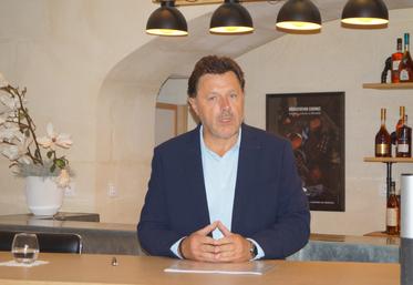 Florent Morillon, président de l'interprofession du cognac
