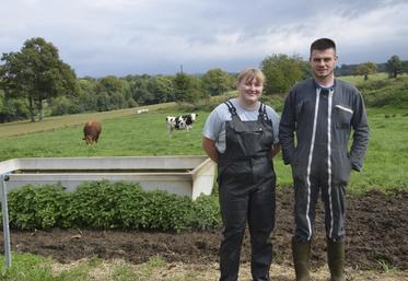 Georgia était apprentie avant de devenir salariée il y a trois ans chez Pierre Restoux à Chabrac.