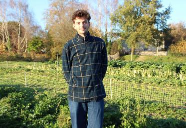 Tristan Moreau, directeur de l'exploitation du lycée agricole de Thuré.