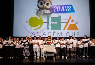 Les aprrentis étaient mis à l'honneur.