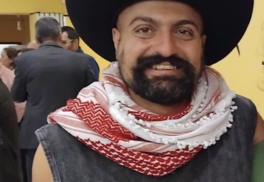 Le conférencier marque les esprits par son look et ses prévisions agroclimatiques.