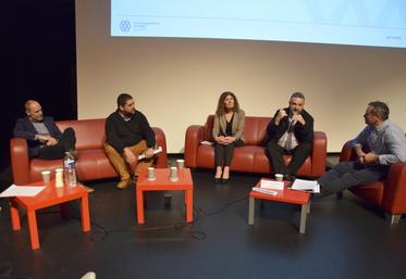 De gauche à droite : Charles-Olivier Diebold, Nelly Merle, Jean-Philippe Camy, Patrice Dominici et Pierre Brisson.