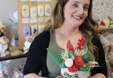 Gwen Degroote fabrique des bougies depuis quelques années mais c'est son activité professionnelle principale depuis un an.