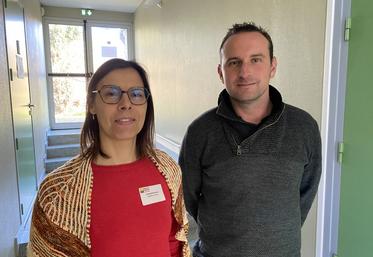 Elodie Tourton (TI) et Gwendal Chollet (CA 17). Beaucoup de leurs thèmes principaux cette année portaient sur le colza.