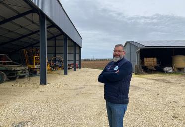 Le président de la FNSEA, Jean-Philippe Champagne, lance un appel à la mobilisation, le 18 décembre. 