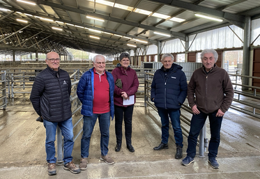 La décision n'a pas été prise de gaieté de cœur pour le bureau de Festiv'Agri : les vice-présidents Christian Enard et Roland Bellivier, le président Bernard Proust, les secrétaires Suzette Quintard et Bernard Barillot.
