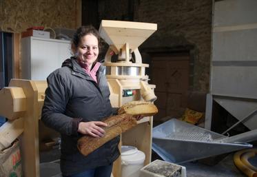 Aurore Lacombe est paysanne boulangère à Dienné