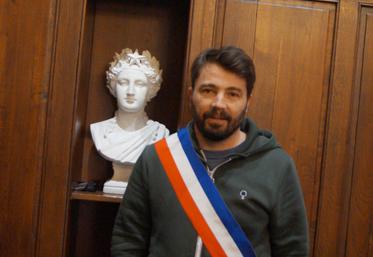 Cédric Dupuy, maire de Gensac-la-Pallue et viticulteur.