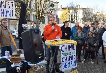 Louis-Adrien Delarue, médecin angoumoisin, représentant de l'association Alerte des médecins sur les pesticides.