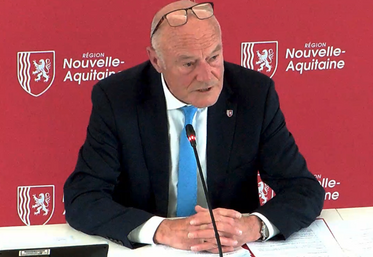 Alain Rousset, président de la Région Nouvelle-Aquitaine.