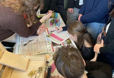 L'Anefa Poitou-Maritime proposait des animations à destination des plus jeunes...