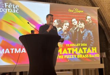 La programmation 2026 de la Fête du cognac, du 22 au 26 juillet, s'annonce ambitieuse.