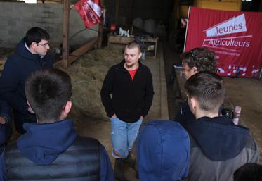 Le Forum installation de JA 86 s'est déroulé sur l'exploitation de Lucas Bonneau à Mauprévoir.